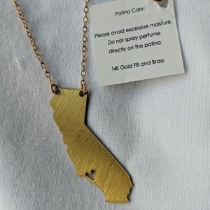 Santa Barbara love custom Ninotchka necklace